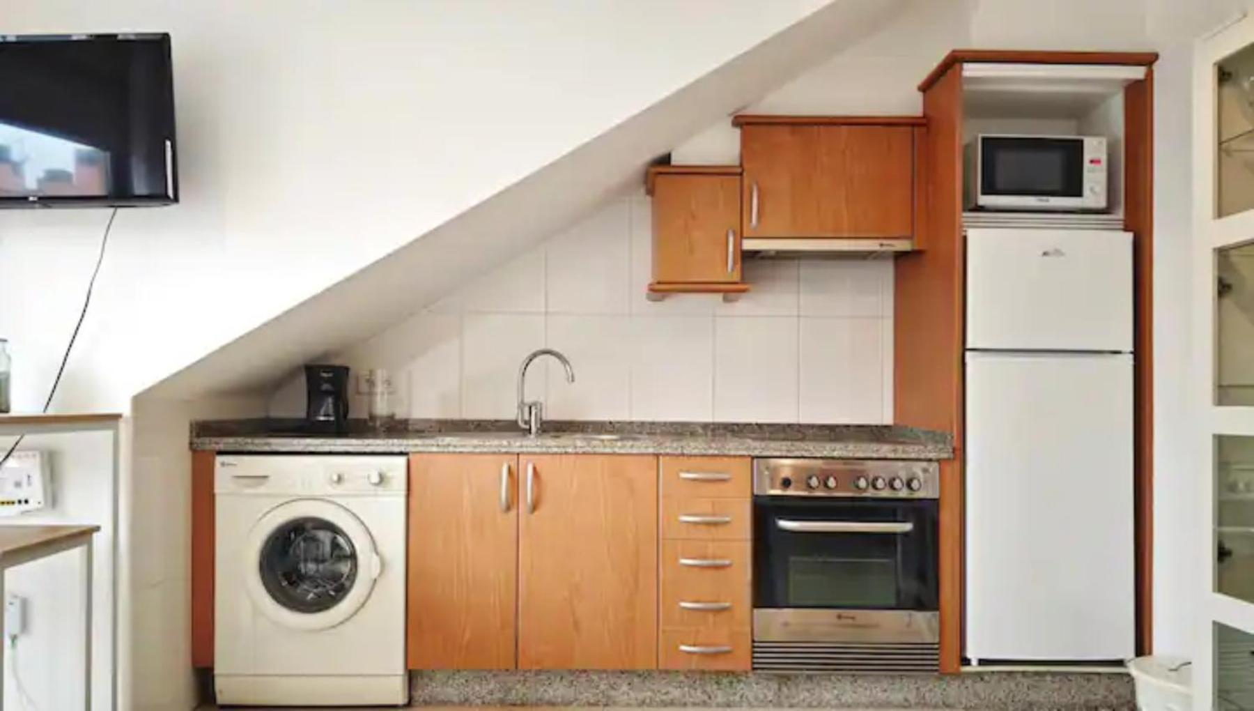 Desconectaengalicia Atico Terraza Playa Panadeira Apartment Sanxenxo Bagian luar foto